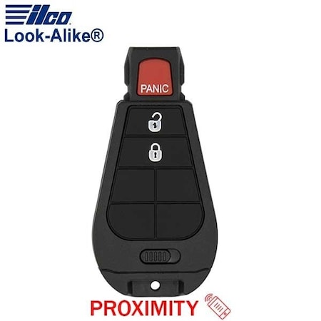 Ilco LAL POD-LAL-3B4 Chrysler Replacement POD Key w/ Proximity (IYZ-C01C) ILCO-AX00015020